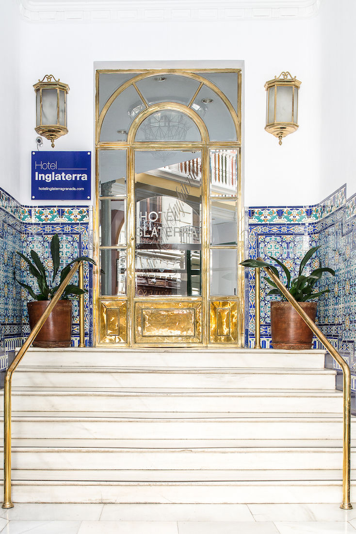 Hotel Inglaterra Granada Eksteriør billede
